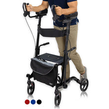 Load image into Gallery viewer, Vive Health Upright Rollator Walker