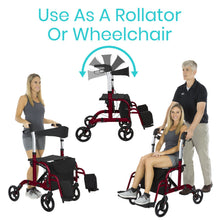 Load image into Gallery viewer, Vive Health Wheelchair Rollator