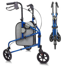 Load image into Gallery viewer, Vive Health 3 Wheel Rollator Offers