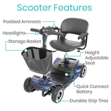 Load image into Gallery viewer, Vive Health 4 Wheel Mobility Scooter