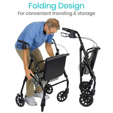 Load image into Gallery viewer, Vive Health Bariatric Rollator