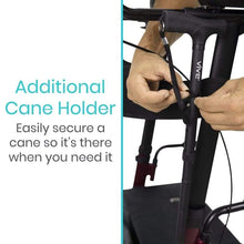 Load image into Gallery viewer, Vive Health Upright Rollator Walker
