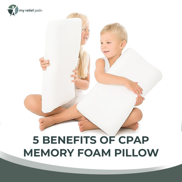 5 beneficios de la almohada de espuma viscoelástica CPAP