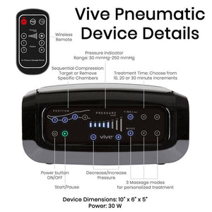 Vive Health NEW - Premium Leg Compression Pump