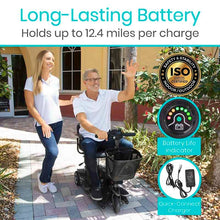 Load image into Gallery viewer, 3 Wheel Mobility Scooter - Electric Long Range Powered Wheelchair