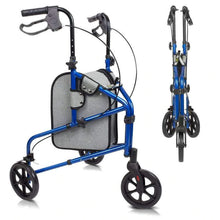 Load image into Gallery viewer, Vive Health 3 Wheel Rollator - My Relief Pain