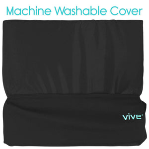Vive Health Wheelchair Gel Seat Cushion - Back Support Comfort and Pain Relief