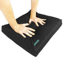 Cargar imagen en el visor de la galería, Vive Health Wheelchair Gel Seat Cushion - Back Support Comfort and Pain Relief