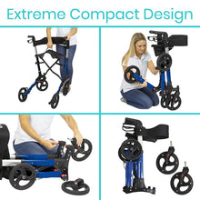 Load image into Gallery viewer, Vive Health Foldable Rollator Series T - My Relief Pain