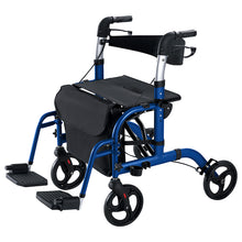 Cargar imagen en el visor de la galería, Vive Health Wheelchair Rollator - My Relief Pain