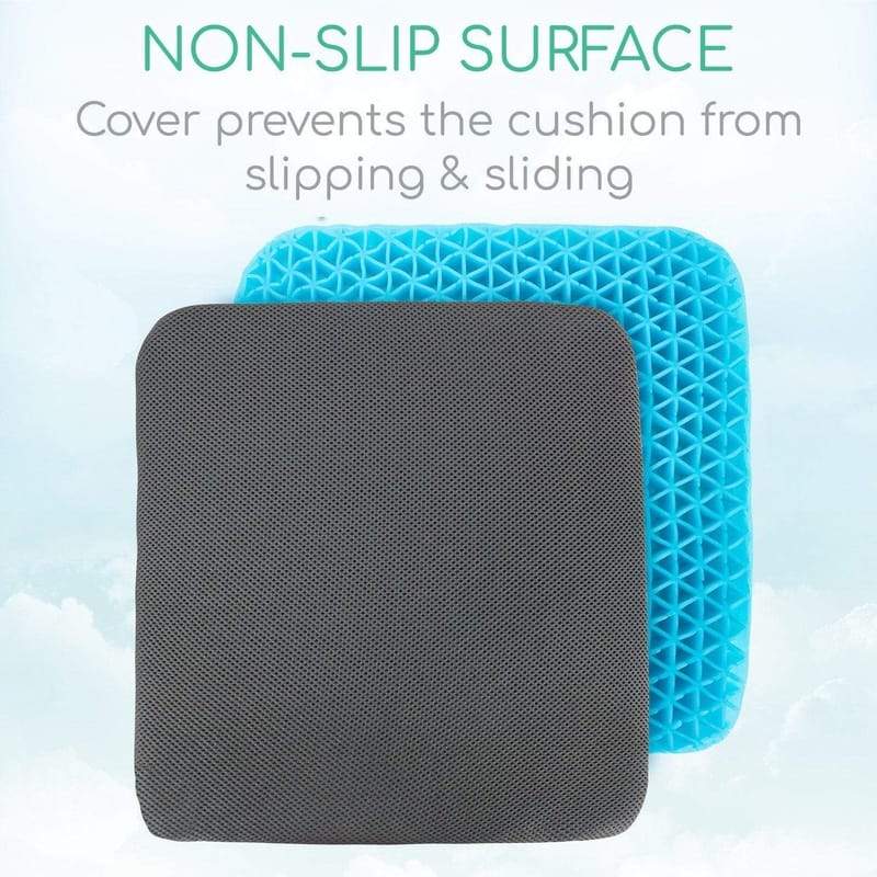 Vive Health Honeycomb Gel Seat Cushions - Cars, Office & Wheelchairs