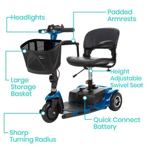 My Relief Pain Vive Health 3 Wheel Mobility Scooter