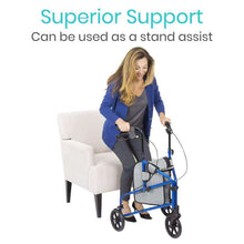Load image into Gallery viewer, My Relief Pain Vive Health 3 Wheel Rollator
