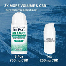 Load image into Gallery viewer, My Relief Pain Vive Health Dr. Pat&#39;s Green Ice CBD Pain Cream