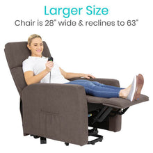 Load image into Gallery viewer, My Relief Pain Vive Health Large Massage Lift Chair