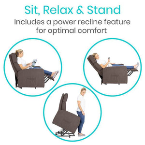 My Relief Pain Vive Health Large Massage Lift Chair